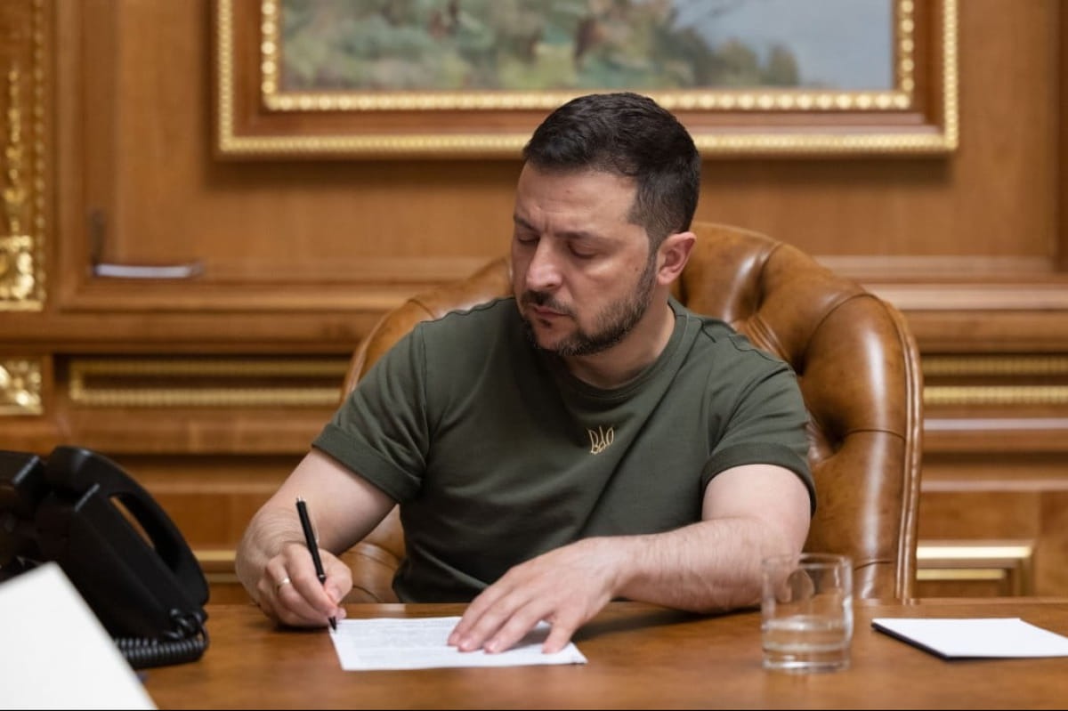 Володимир Зеленський підписав закон щодо спрощення ведення бізнесу / Фото: Офіс Президента