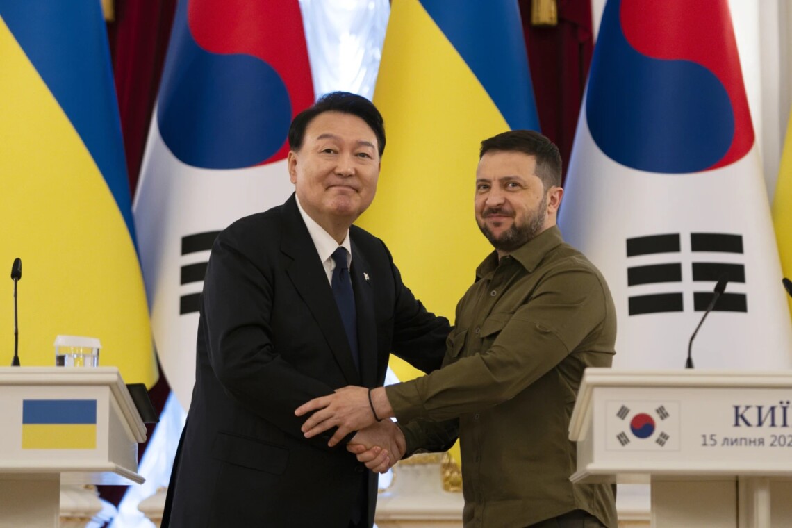 Україна вперше отримає пільговий кредит від Південної Кореї / Фото: Офіс Президента
