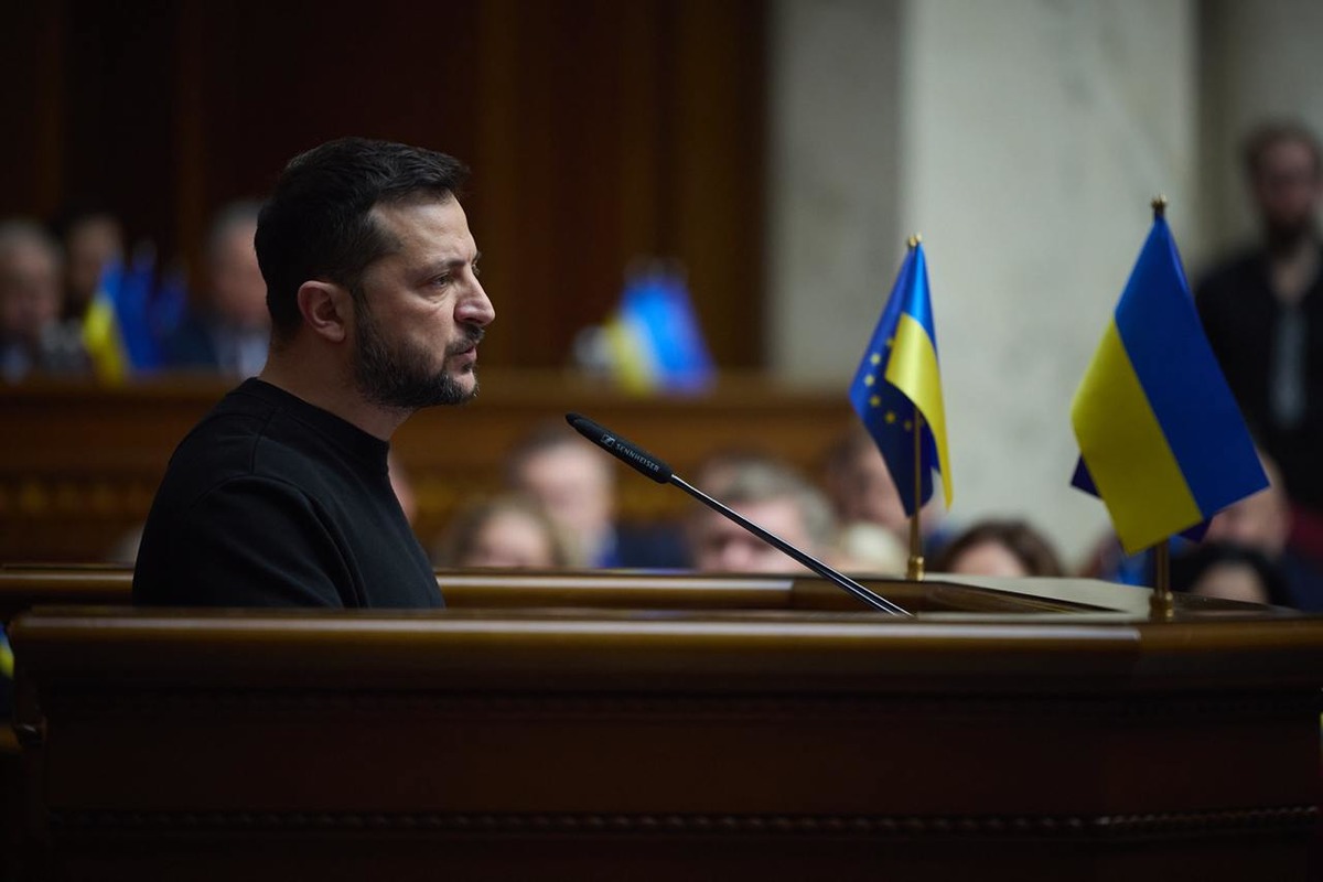 Володимир Зеленський / Фото: Telegram-канал президента України Володимира Зеленського