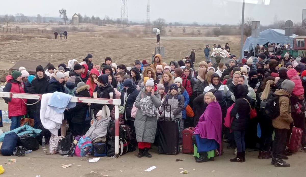 Біженці з України / Фото: УНІАН