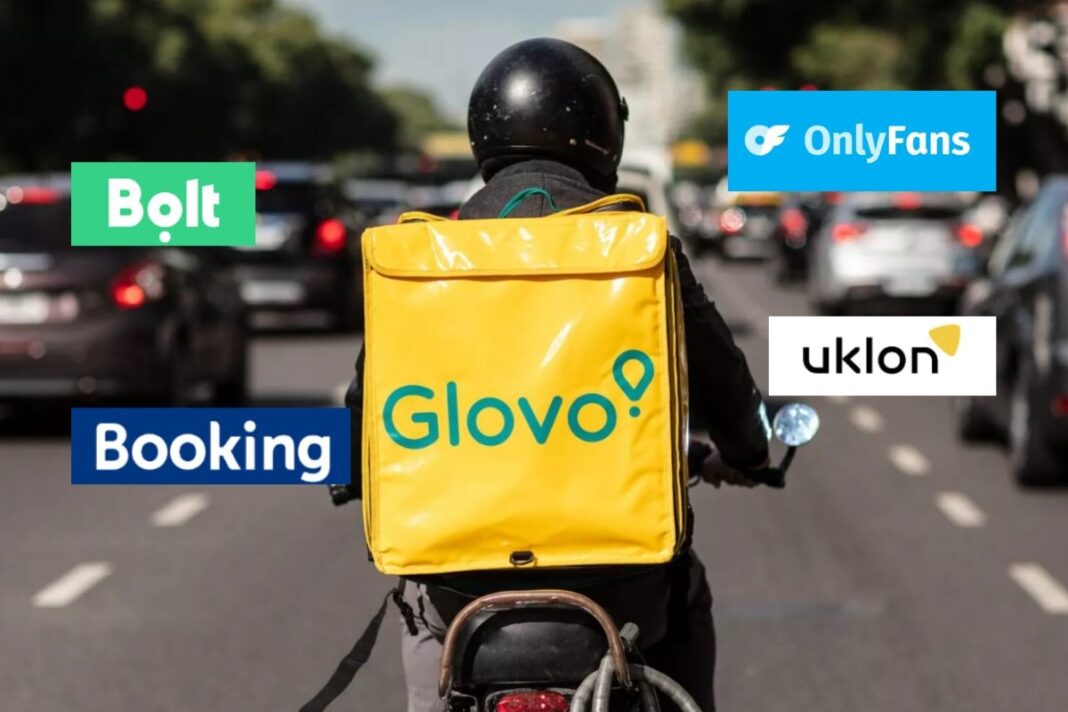 Податки для Bolt, Glovo, OnlyFans, Booking / Колаж: Finteco