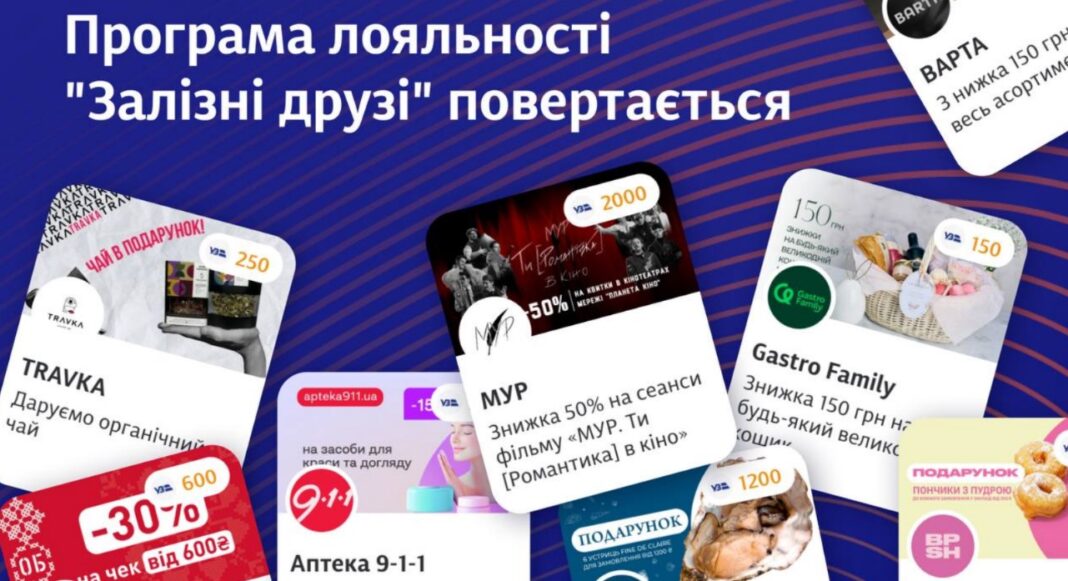 Укрзалізниця відновила програму лояльності 