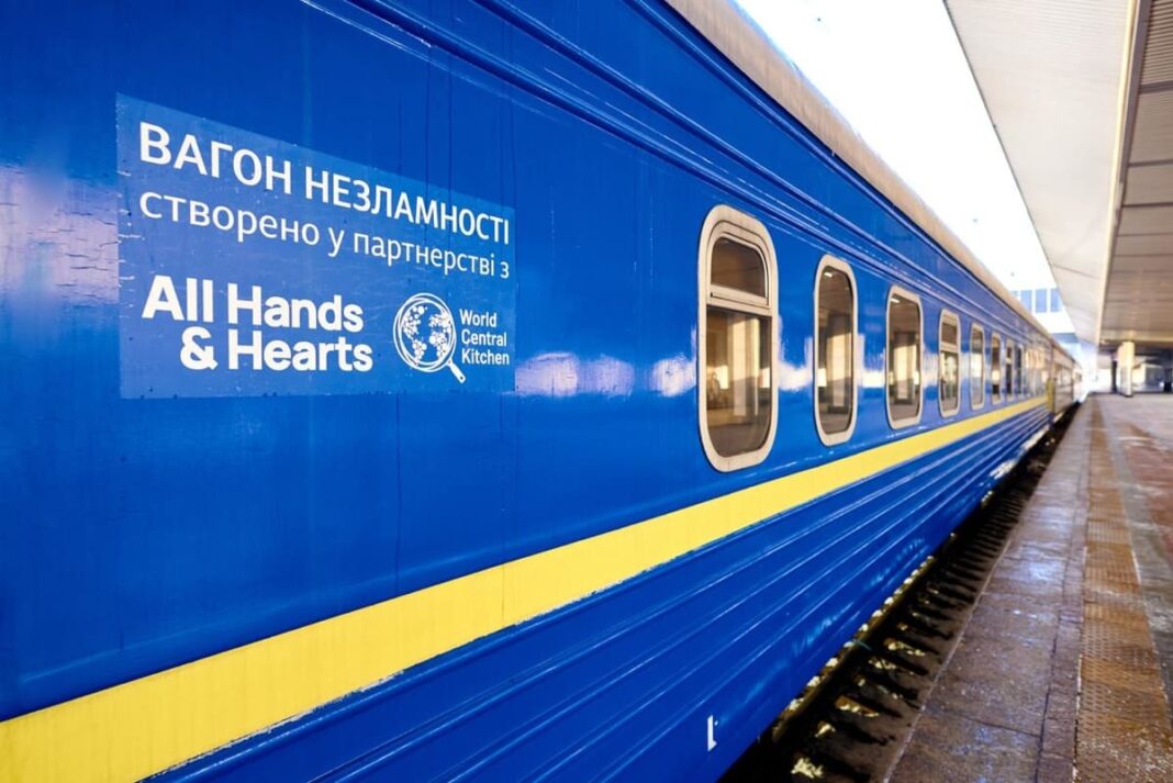 Вагон незламності / Фото: Укрзалізниця