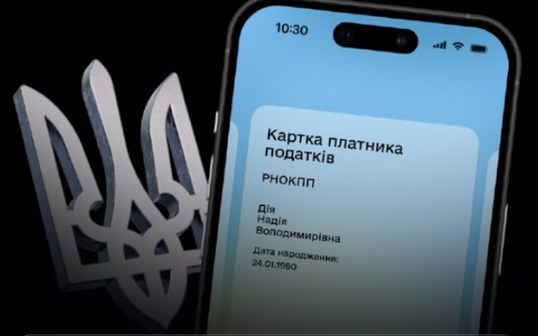 ІПН в застосунку Дія / Фото: Мінцифри