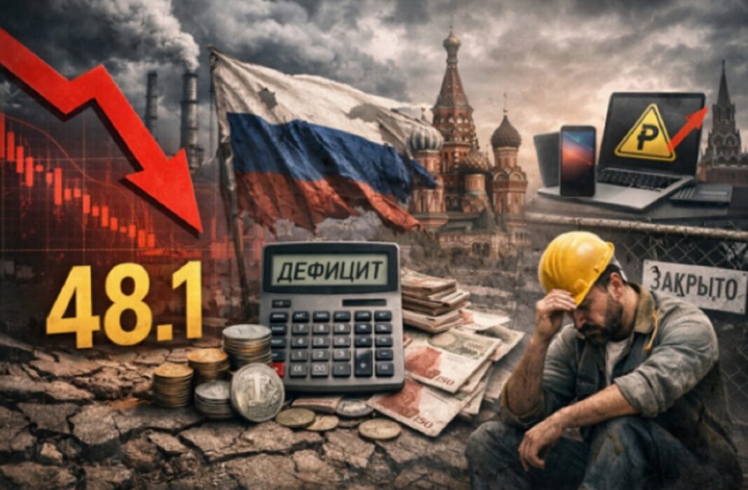 Економіка РФ входить в стагнацію (фото: szru.gov.ua)