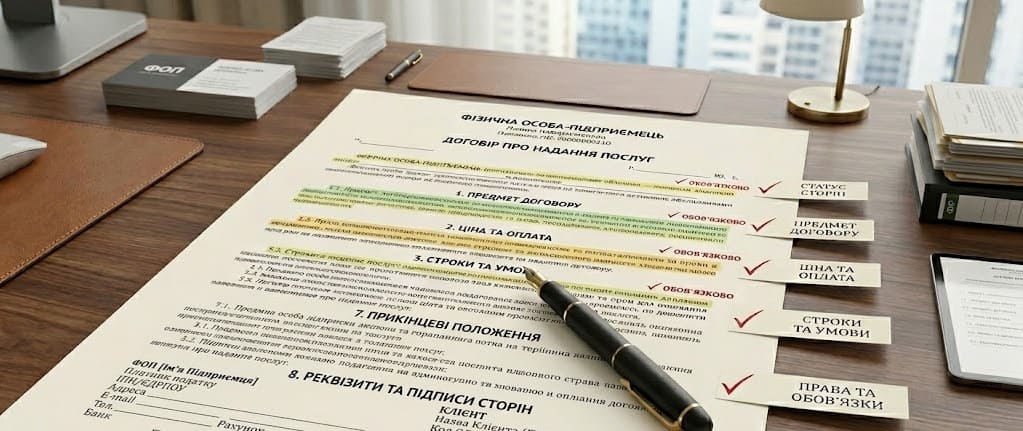Договір ФОП з клієнтом / Фото з відкритих джерел