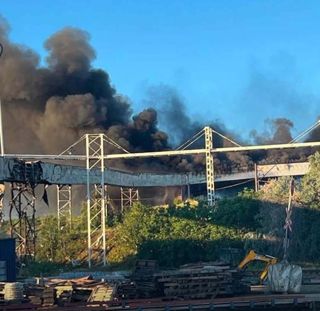 Наслідки російського обстрілу, фото: пресслужба Кернел