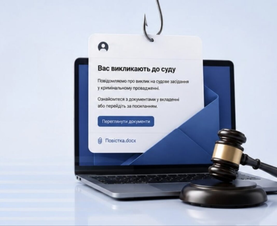 Повістка в суд, фото: Мін'юст