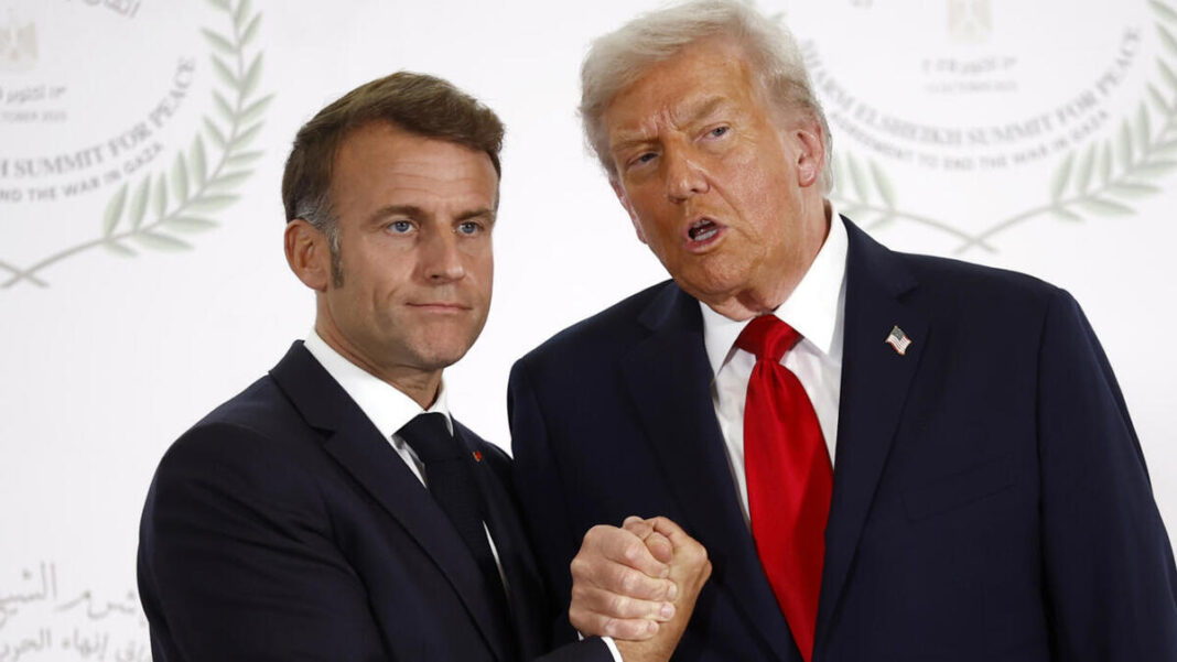 Трамп, Макрон